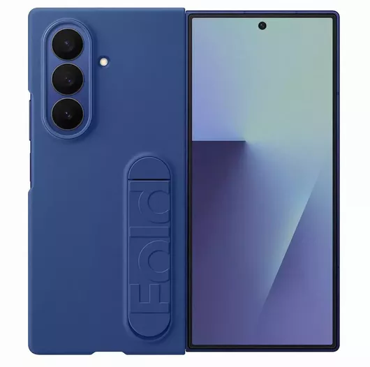 Θήκη Κινητού Samsung FOLD 7 Back Cover Σιλικόνη μπλε