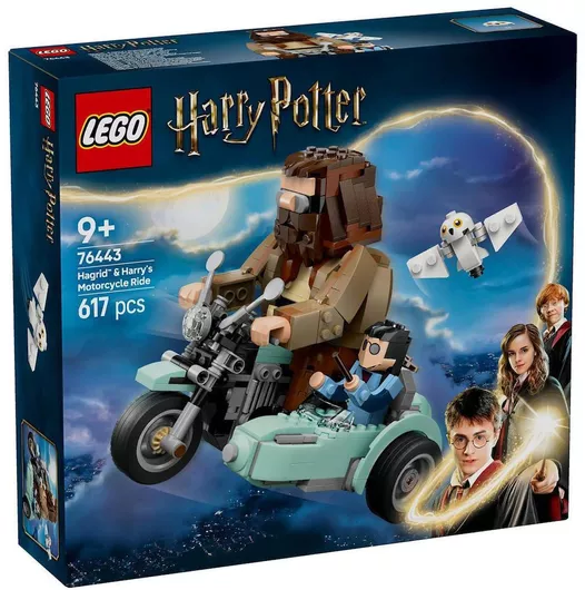 Lego Harry Potter Harry Potter TM - Hagrid & Harry's Motorcycle Ride για 9+ Ετών 617τμχ. 76453
