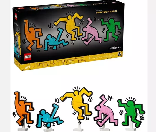 Lego Art Keith Haring Dancing Figures για 18+ Ετών 1773τμχ. 31222
