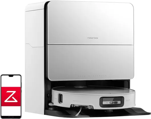 Σκούπα Ρομπότ Roborock Saros 10 για Σκούπισμα & Σφουγγάρισμα με Wi-Fi Λευκό