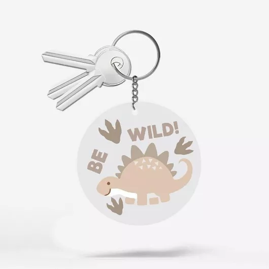 Μπρελόκ Be Wild 7x7cm