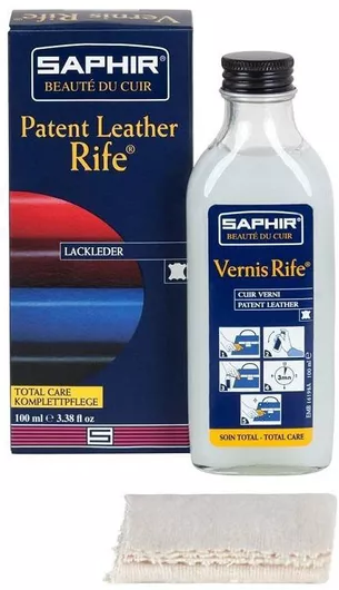 Saphir Vernis Rife Γυαλιστικό για Δερμάτινα Παπούτσια Black 100ml