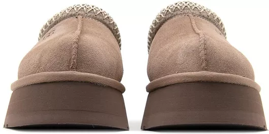 Tazz Δερμάτινες Χειμερινές Γυναικείες Παντόφλες Μπεζ