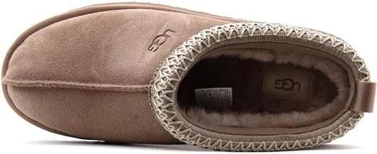 Tazz Δερμάτινες Χειμερινές Γυναικείες Παντόφλες Μπεζ