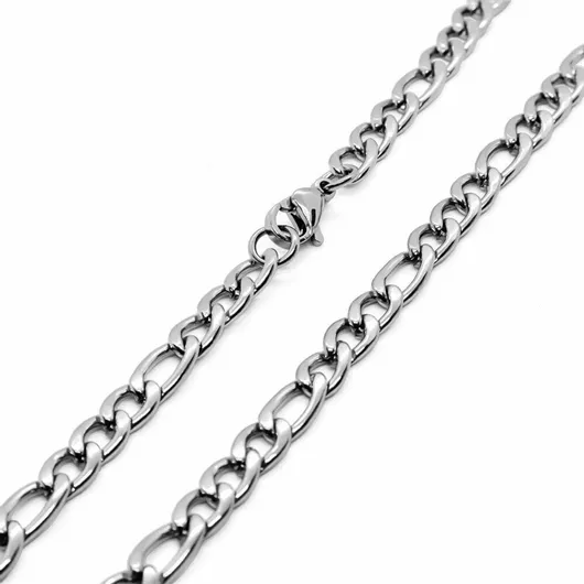Αλυσίδα Λαιμού Piercing.gr Ανδρική από Ατσάλι Λεπτή Πάχους 5mm & Μήκους 65cm