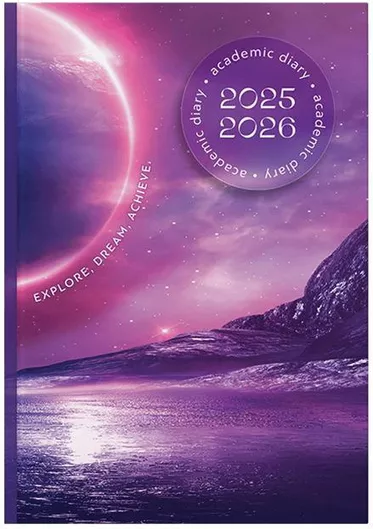 Ημερολόγιο Ημερήσιο Ακαδημαϊκό Space Dream 2025-2026 14x21