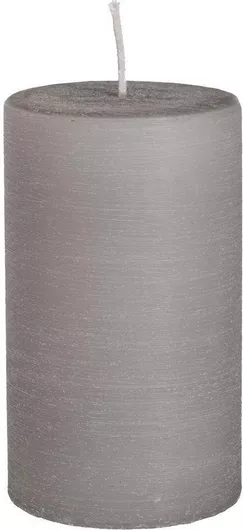 Αρωματικό Κερί White Musk 7χ12cm Γκρι Ανοιχτό