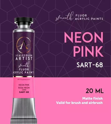 Χρώμα Μοντελισμού Scale Colour Artist Range NEON PINK 20ML