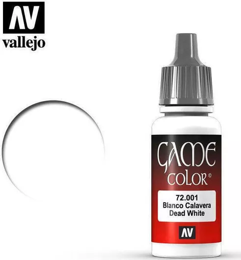 Χρώμα Μοντελισμού Acrylicos Vallejo Game White 18ml