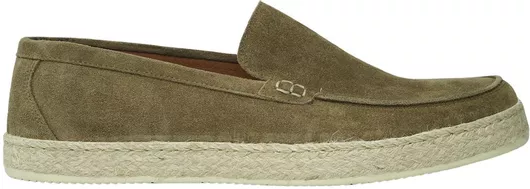 Antonio Shoes Suede Ανδρικά Μοκασίνια Πράσινο