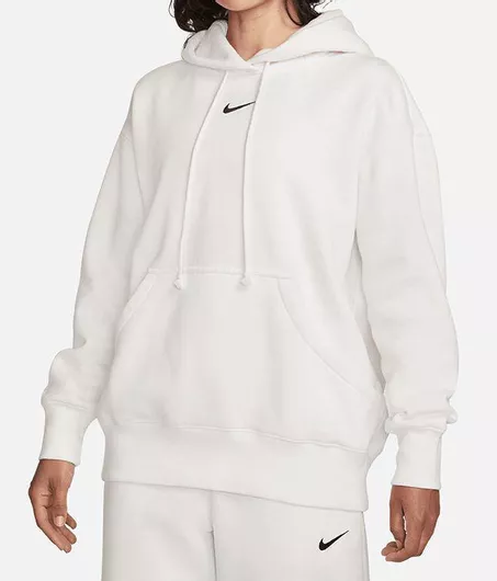 Nike Sportswear Phoenix Γυναικείο Φούτερ Λευκό