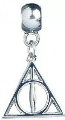Μπρελόκ The Carat Shop Γούρι Deathly Hallows Μεταλλικό Γκρι