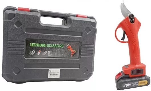 Ψαλίδι Κλαδέματος 48V με 2 Μπαταρίες