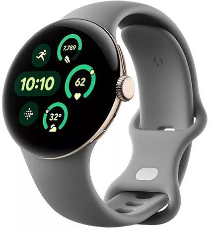 Google Pixel Watch 3 LTE Aluminium 41mm  (Champagne Gold Aluminum Case / Hazel Band)