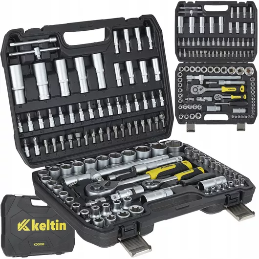 Keltin Σετ Κλειδιών Υποδοχής 1/4" & 1/2" (3) 108τμχ