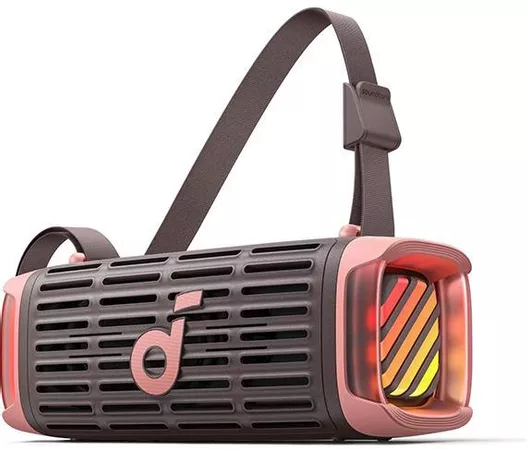 Ηχείο Bluetooth Soundcore by Anker Boom 3i Αδιάβροχο 50W με Διάρκεια Μπαταρίας έως 16 ώρες Καφέ