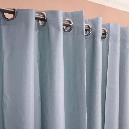 Κουρτίνα SpitiBazaar με Τρουκς Μπλε 270x280cm