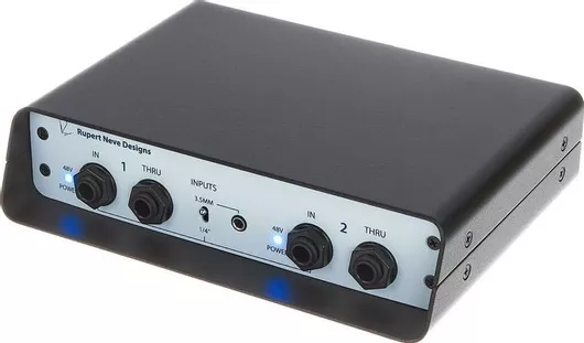 DI Box Rupert Neve RNDI-S Ενεργό 2 Καναλιών με Phantom Power