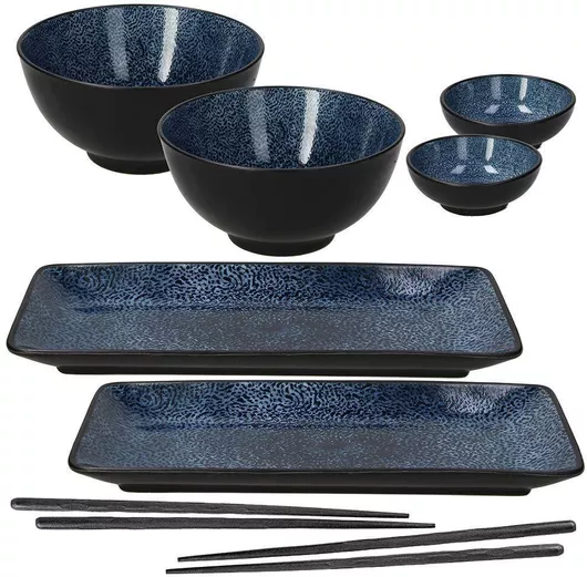 Σερβίτσιο Tognana από Πορσελάνη 8τμχ. Μπλε