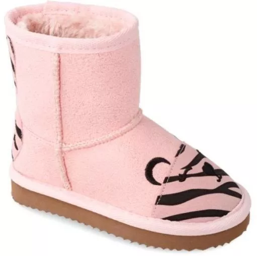 Garvalin Ανατομικά Suede Παιδικά Μποτάκια Ροζ