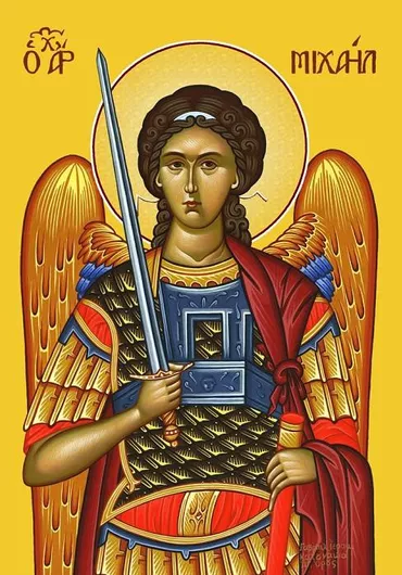 Olympus Diamond Painting "Arxaggelos Mixail" - Ψηφιδωτό Μωσαικό "Αρχάγγελος Μιχαήλ" 50X40