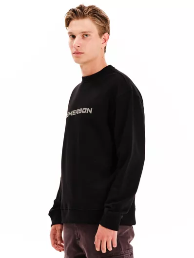 Emerson Ανδρικό Φούτερ Μαύρο