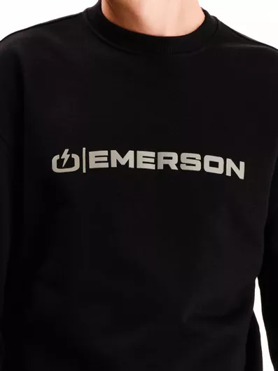 Emerson Ανδρικό Φούτερ Μαύρο