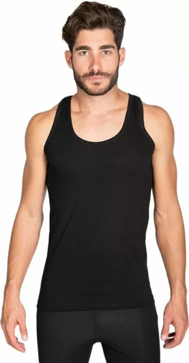 Jokers Ανδρική Φανέλα Αμάνικη Μαύρο