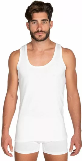 Jokers Ανδρική Φανέλα Αμάνικη Λευκό