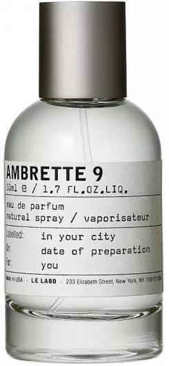 Le Labo Ambrette 9 Eau de Parfum 50ml