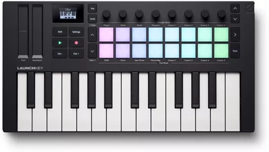 Novation Launchkey Mini MIDI Controller 25 πλήκτρων Μαύρο