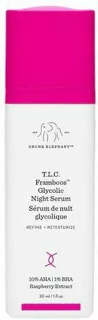 Drunk Elephant T.L.C Framboos Glycolic Night Serum Face 30ml