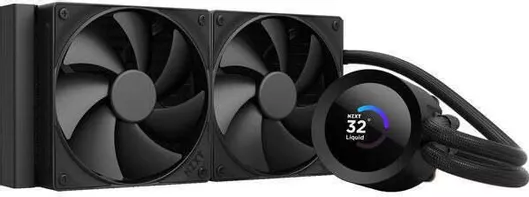 NZXT Kraken 240 Υδρόψυξη Επεξεργαστή με Διπλό Ανεμιστήρα 120mm για Socket AM4, AM5, 1700, 1200, 115x