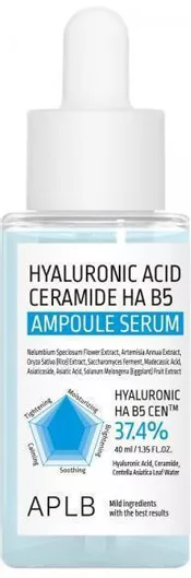 APLB Hyaluronic Acid Ceramide HA B5 Ενυδατικό Serum Προσώπου με Υαλουρονικό Οξύ 40ml