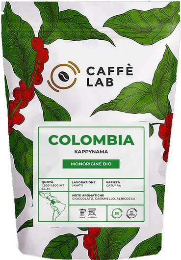 Καφές Espresso Colombia Bio Kappynama 250g σε Κόκκους - Caffè Lab