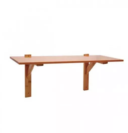 Ράφι Τοίχου Καφέ 59x17x1.1cm