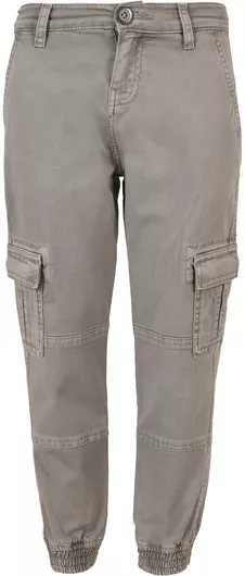 Urban Classics Παιδικό Παντελόνι Cargo Υφασμάτινο Γκρι