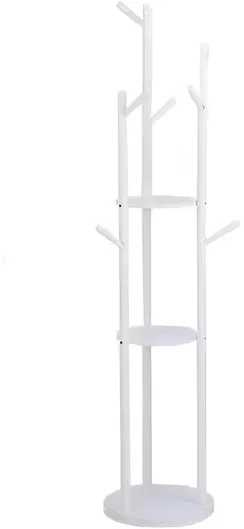 Viosarp VC2344 Μεταλλικός Καλόγερος Λευκός 30x30x170cm