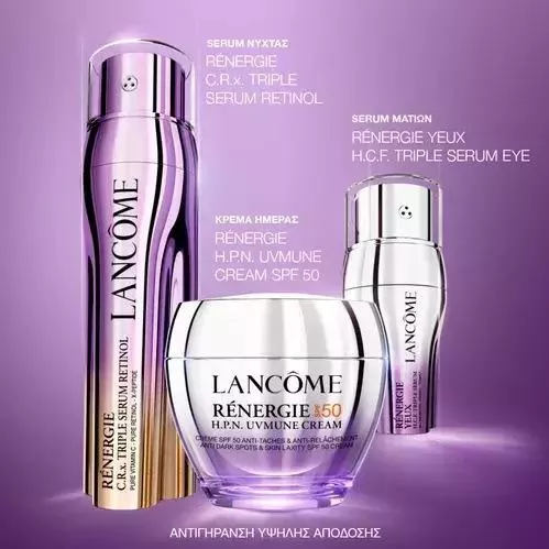 Lancome Rénergie CRX Retinol Triple Σετ Περιποίησης για Αντιγήρανση & Ενυδάτωση 3τμχ