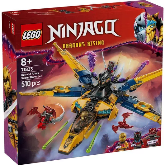 Lego Ninjago Ras and Arin's Super Storm Jet για 8+ Ετών, 510 Τεμάχια