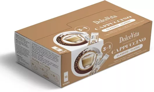 Dolce Vita Καφές Espresso σε Κόκκους, Κουτί με 10 Φακελάκια