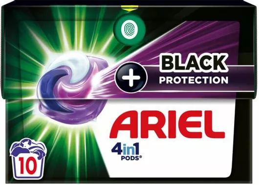 Ariel Απορρυπαντικό Ρούχων Κάψουλες για Μαύρο Ρούχα 10τμχ