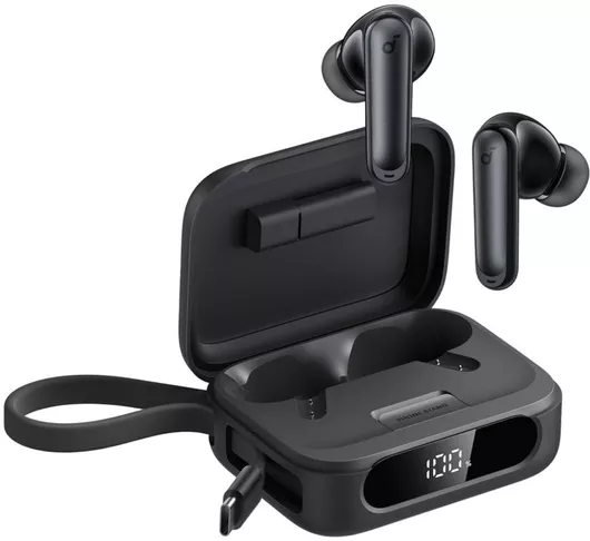 Soundcore by Anker P41i In-ear Bluetooth Handsfree με Αντοχή στον Ιδρώτα & Θήκη Φόρτισης - Μαύρο