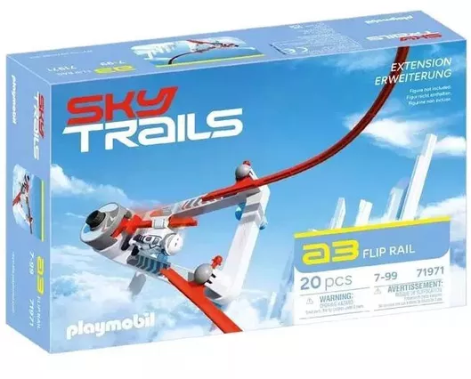 Playmobil Sky Trails: Αναστροφή Ράγας για 7-99 Ετών