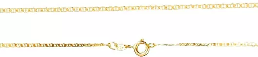 Χρυσό Αλυσίδα Λαιμού 14K, Μήκους 44cm