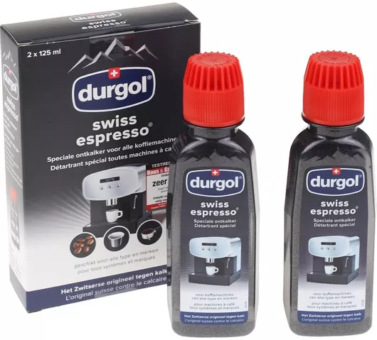 Αφαλατικό Μηχανής Durgol Swiss Espresso 2 x 125 ml