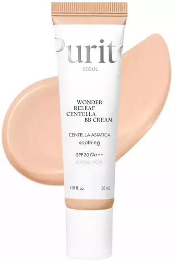 PURITO Liquid Makeup Foundation #15 Rose Ivory 30ml