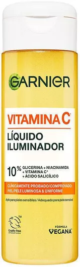 Garnier Vitamin C Brightening Liquid Care Υγρό Καθαρισμού Προσώπου 120ml