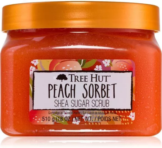 Tree Hut Shea Sugar Shower Scrub Body Peach Sorbet 510g