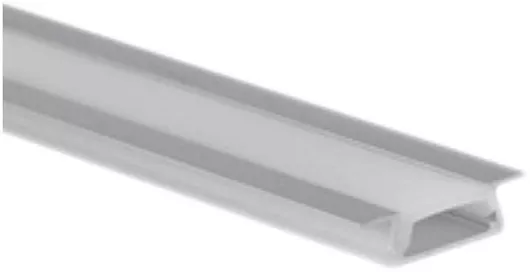 Προφίλ Αλουμινίου Χωνευτό Πλήρες 2μ για Ταινία LED έως 12mm με Ματ Κάλυμμα 30-156029